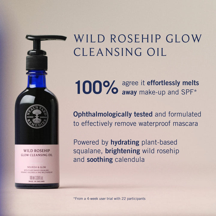 Neal's Yard Remedies | Wild Rosehip Glow Cleansing Oil 100ml