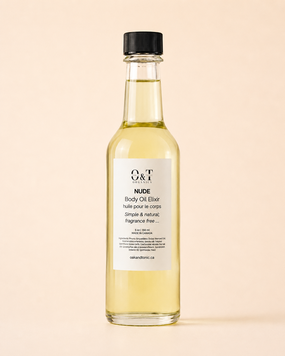 Oak & Tonic Organics | Nude Body Oil Elixir
