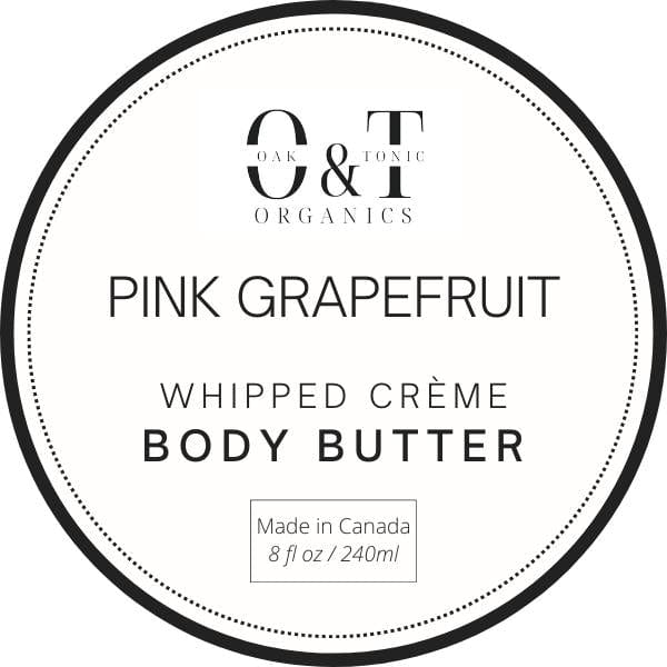 Oak & Tonic Organics Body Butter Pink Grapefruit Oak & Tonic Organics | Pink Grapefruit Body Butter