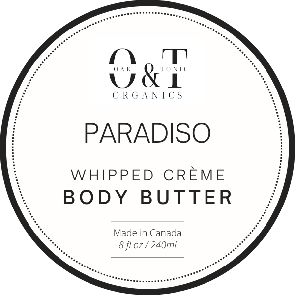 Oak & Tonic Organics | Paradiso Body Butter - Oak + Tonic