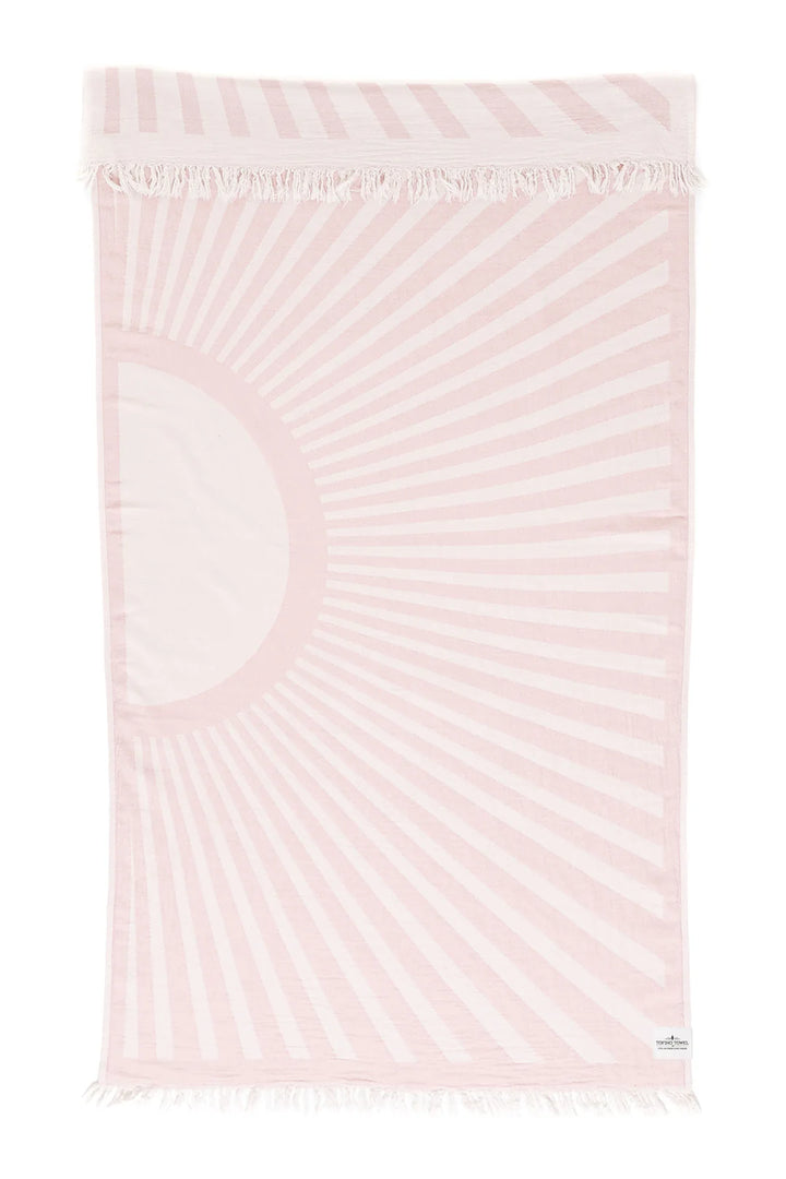 Tofino Towels | THE SUN FLARE | Turkish Towel - Oak + Tonic