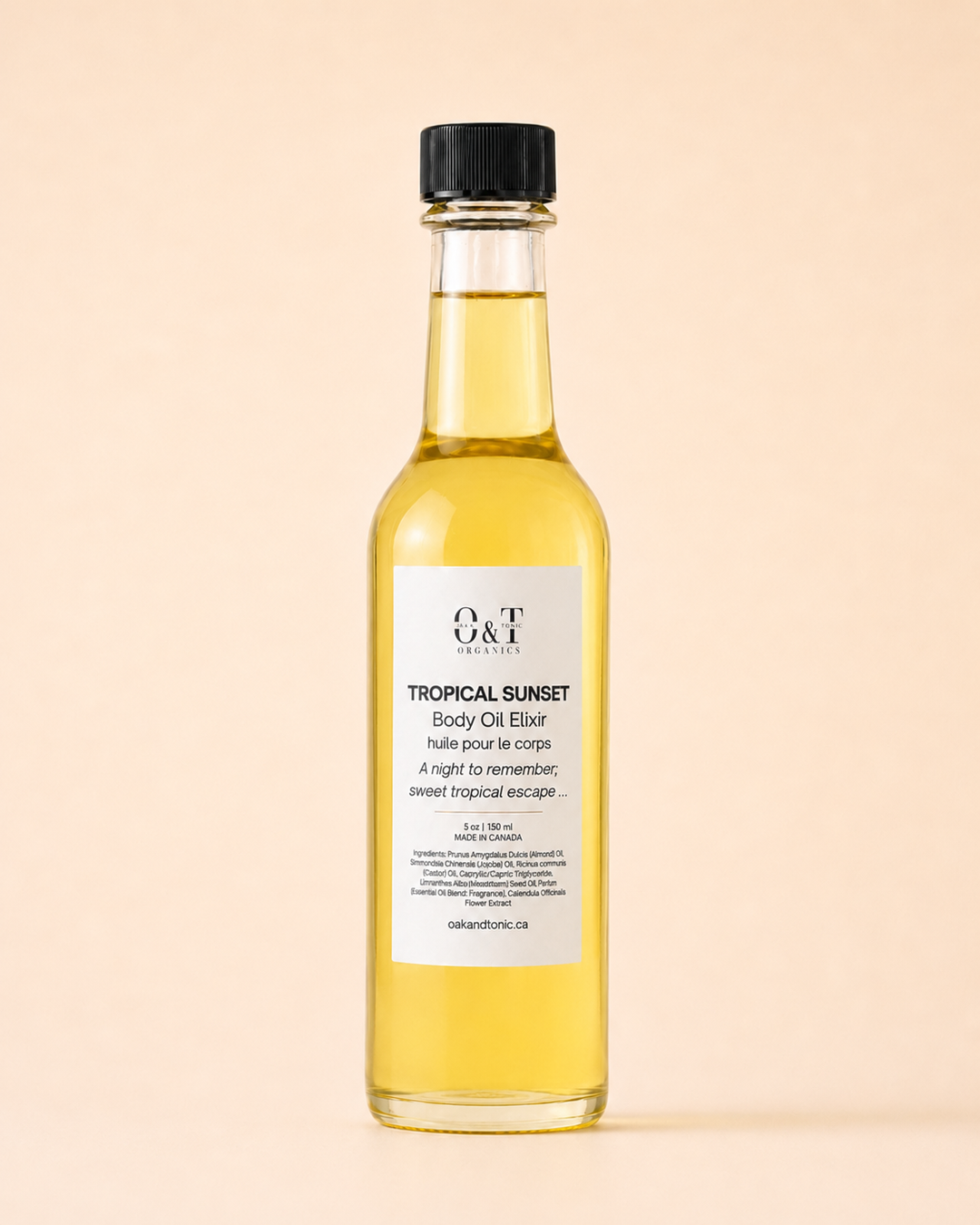 Oak & Tonic Organics | Tropical Sunset Body Oil Elixir