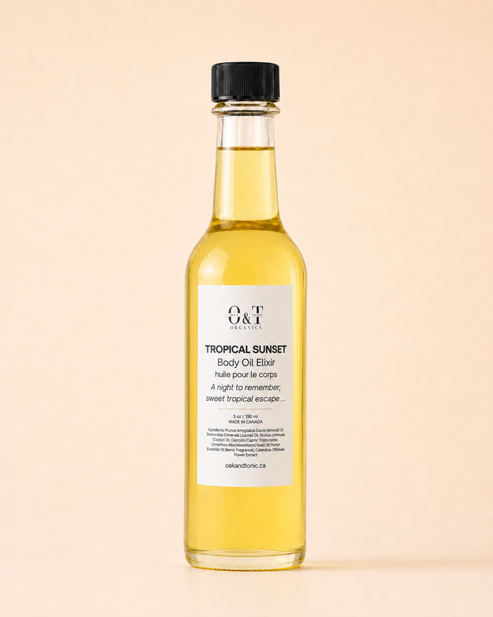 Oak & Tonic Organics | Tropical Sunset Body Oil Elixir
