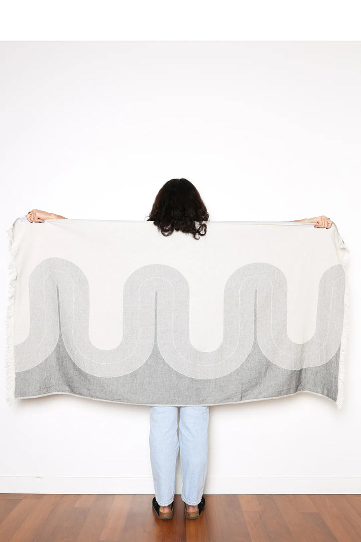 Tofino Towels | THE WAVE | Turkish Towel - Oak + Tonic