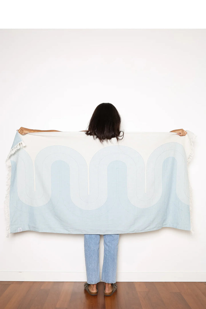 Tofino Towels | THE WAVE | Turkish Towel - Oak + Tonic