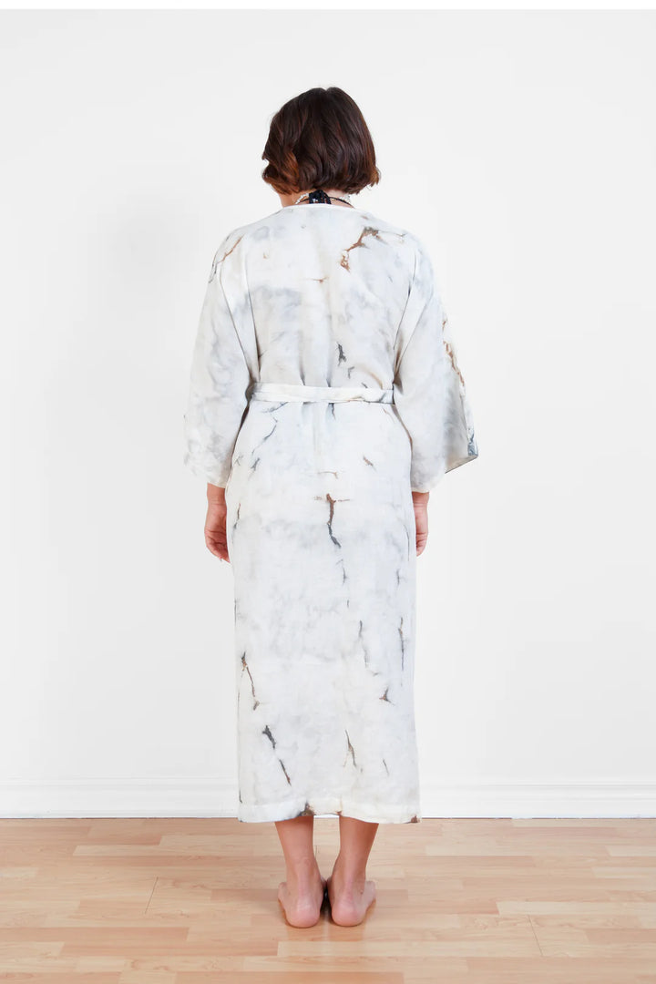 Tofino Towels | THE ECLIPSE | Tie Dyed Linen Belted Cover-Up