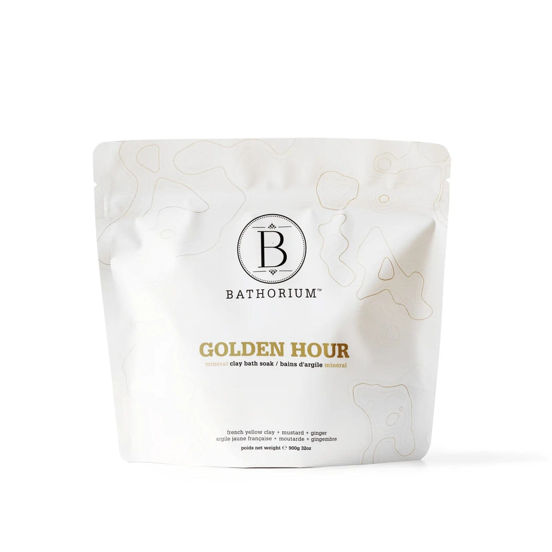 Bathorium Bath Soak 900g Bathorium | Golden Hour Clay Mineral Soak