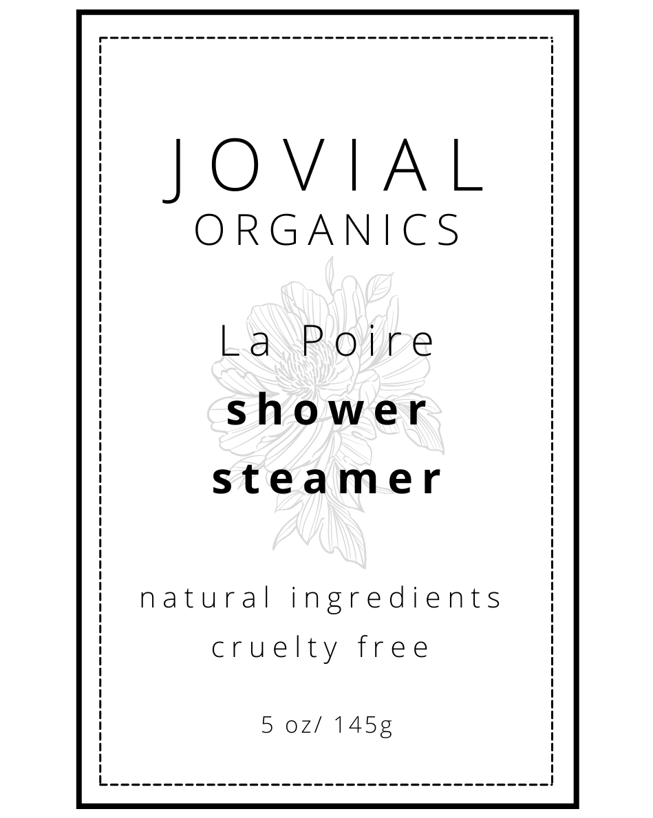 Jovial Organics Shower Steamers Jovial Organics | La Poire Shower Steamer