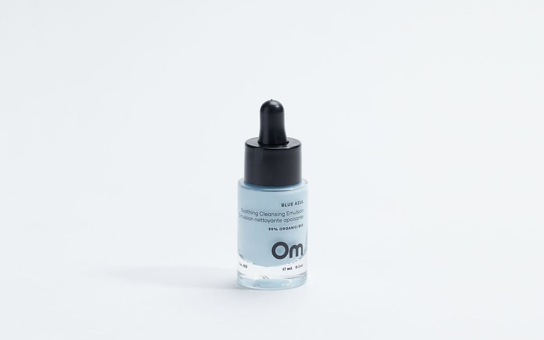 Om Organics Face Cleanser 17ml Om Organics | Blue Azul Soothing Cleansing Emulsion
