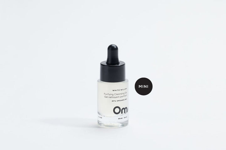 Om Organics Face Cleanser 18ml Om Organics | White Willow Purifying Cleansing Gel