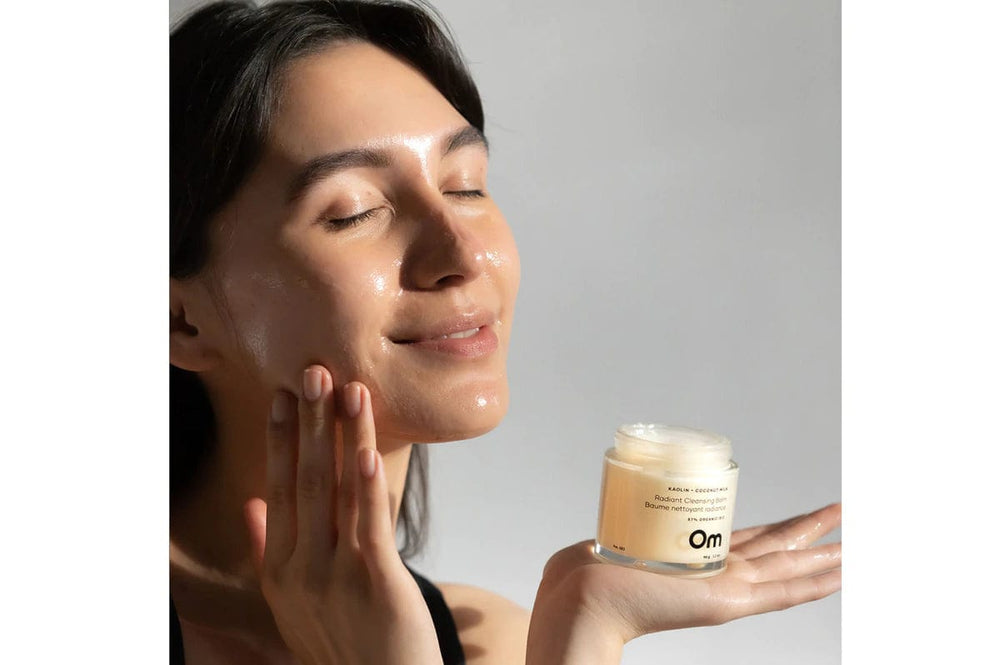 Om Organics Face Cleanser Om Organics | Kaolin + Coconut Milk Radiant Cleansing Balm