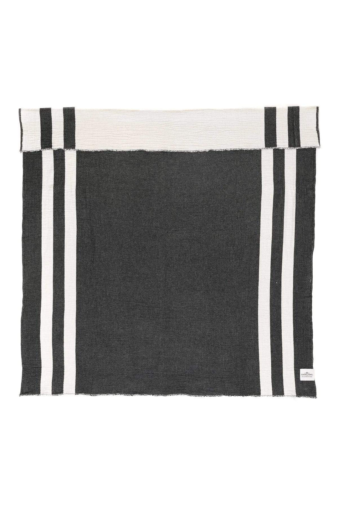 Tofino Towels Black Aria Throw Series