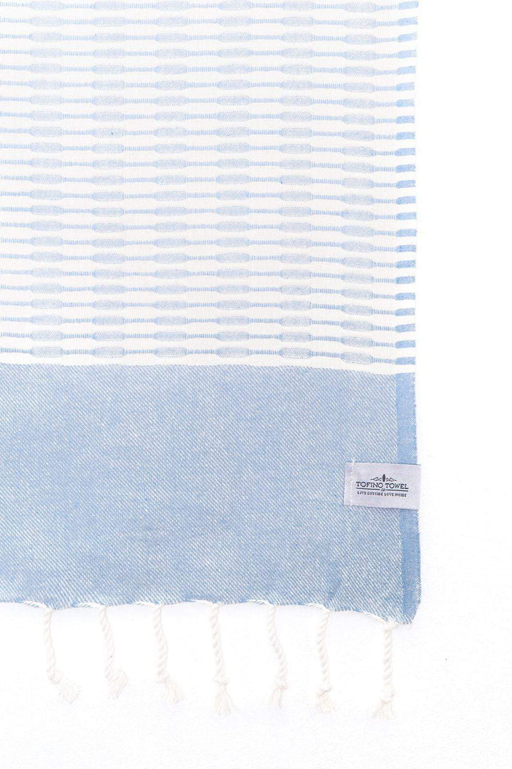 Tofino Towels Throw Light Blue Tofino Towels | THE RIPPLE SERIES