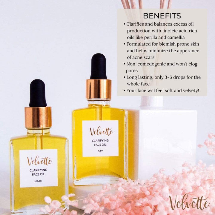 Velvette Organics Facial Oil Velvette | Clarifying Face Oil [Night]