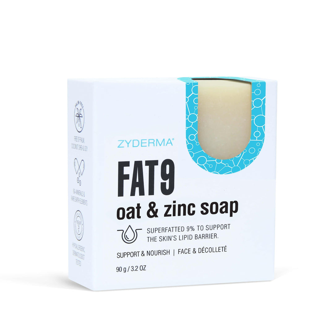 Zyderma Bar Soap Zyderma | FAT9 Oat & Zinc Complexion Soap